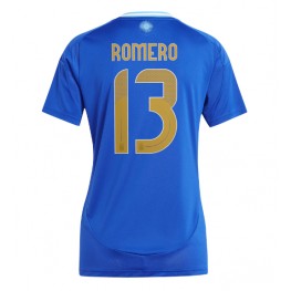 Argentinië Cristian Romero #13 Uit tenue Dames Copa America 2024 Korte Mouw